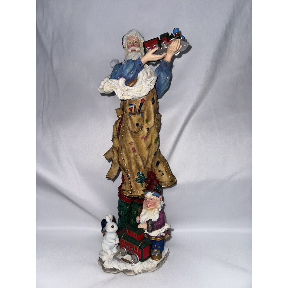 Lenox 2002 Pencil Santa The Toy Maker 13 inch tall Figurine